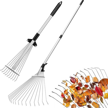 Metal Leaf Rake